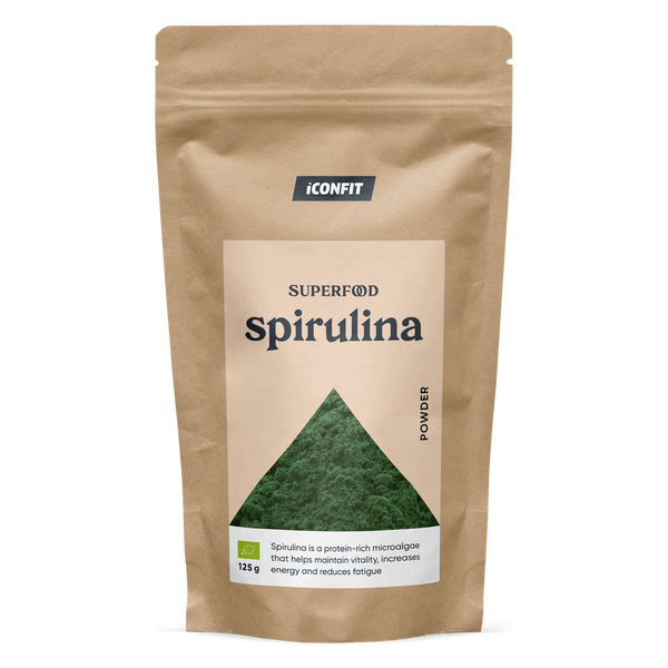 ICONFIT Organiczna Spirulina w proszku (125 g)