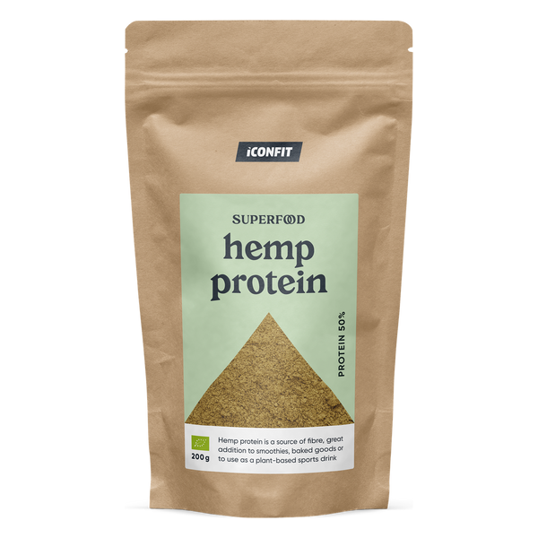 ICONFIT Superfoods Organiczne Białko Konopne 50% 200g